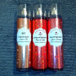 Bath and body works lot of 3